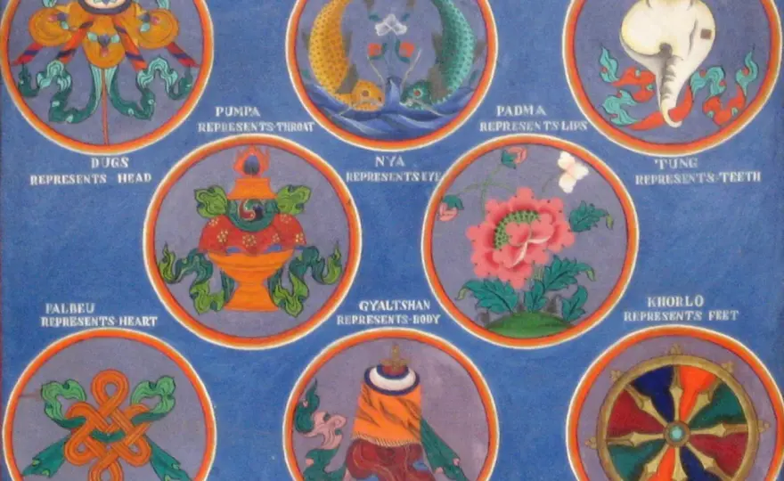 Asztamangala: 8 symboli buddyzmu. Klucz do oświecenia?
