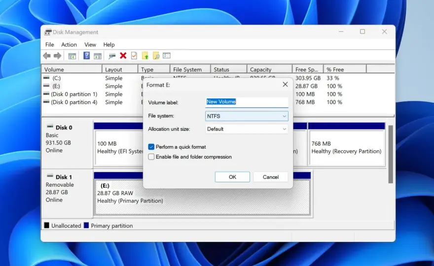RAW-Partition - Daten retten & richtig formatieren