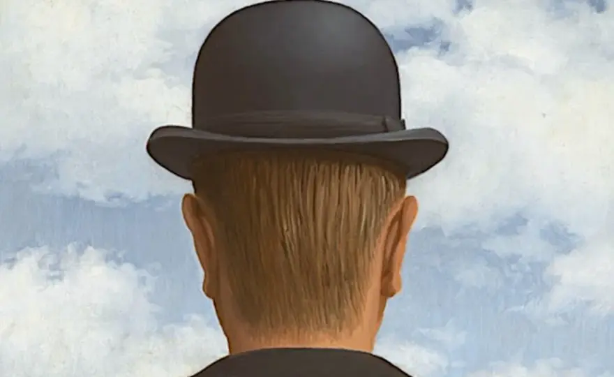 Magritte Golconda - Co naprawdę oznacza obraz z melonikami?