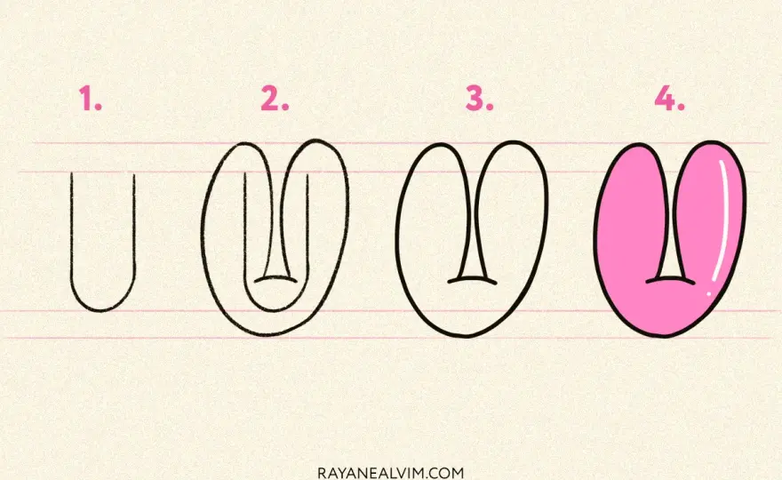 La U mayúscula en lettering y tipografía - claves para dibujarla bien