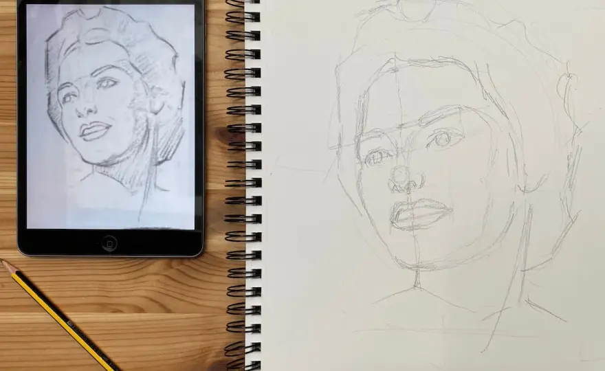 Cómo dibujar retratos a lápiz paso a paso y sin perder el parecido
