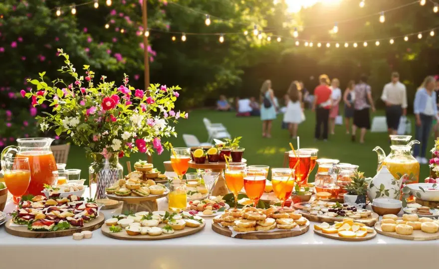 Apéritif dînatoire d'anniversaire - Le guide parfait