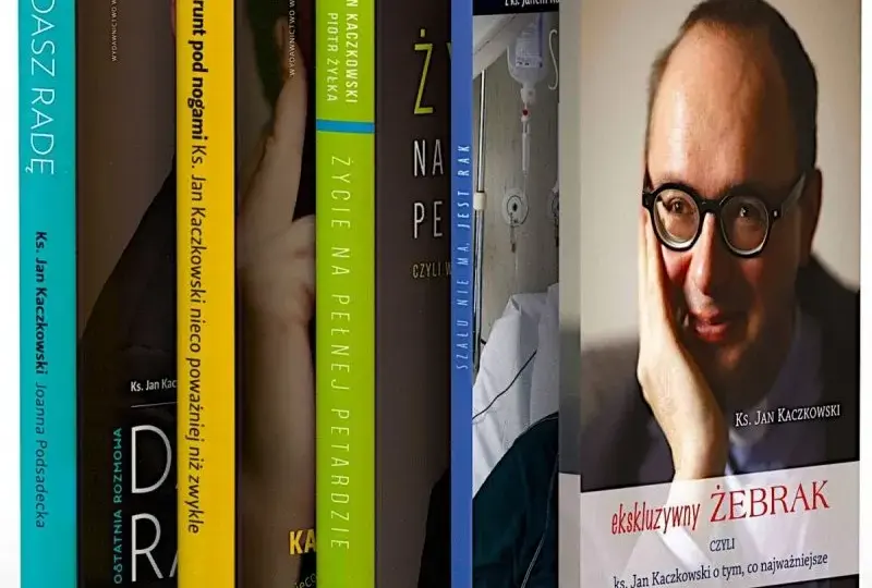 Wszystkie książki Jana Kaczkowskiego - kompletna lista bestsellerów
