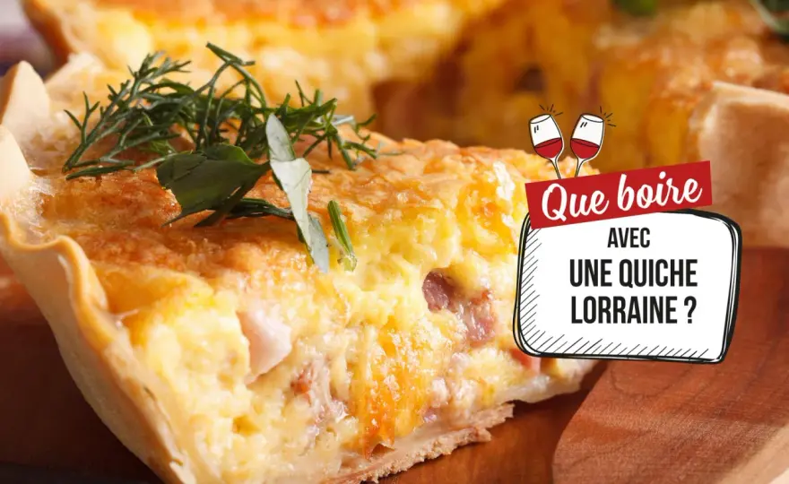 Quel vin avec une quiche lorraine ? L'accord parfait !