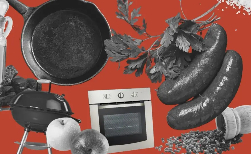 Boudin noir - réussir la cuisson à la poêle ou au four
