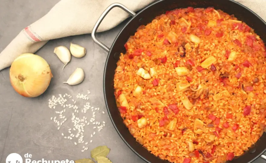 Arroz con calamares - claves para que quede en su punto