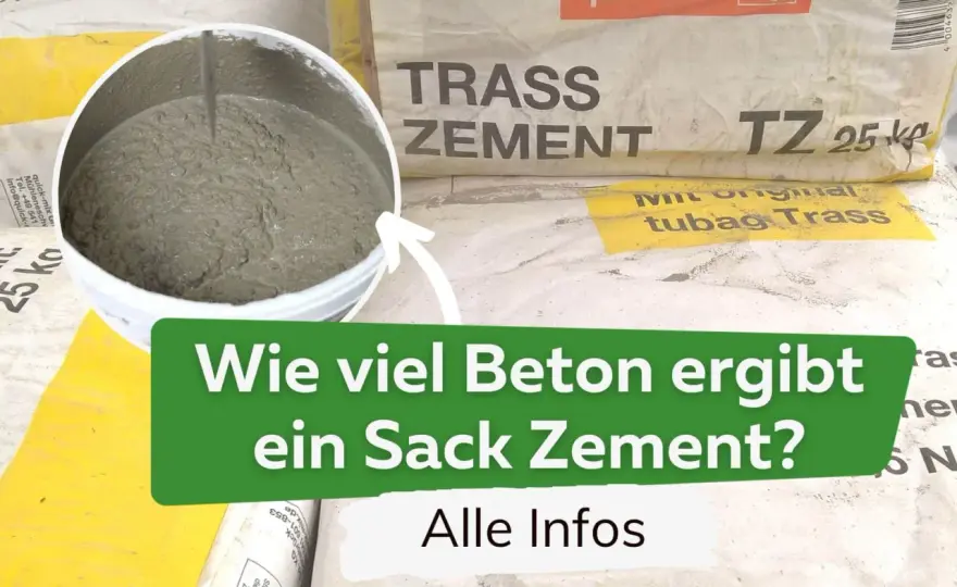 Zementmenge pro m³ Beton - Die richtige Wahl für Ihre Bodenplatte