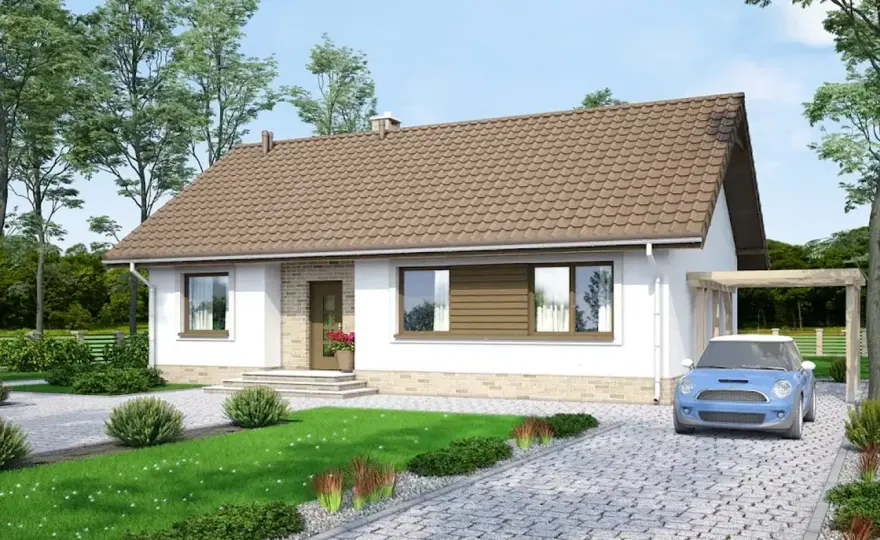 Projekt domu Mokka 3 - Czy to idealny dom dla Ciebie?