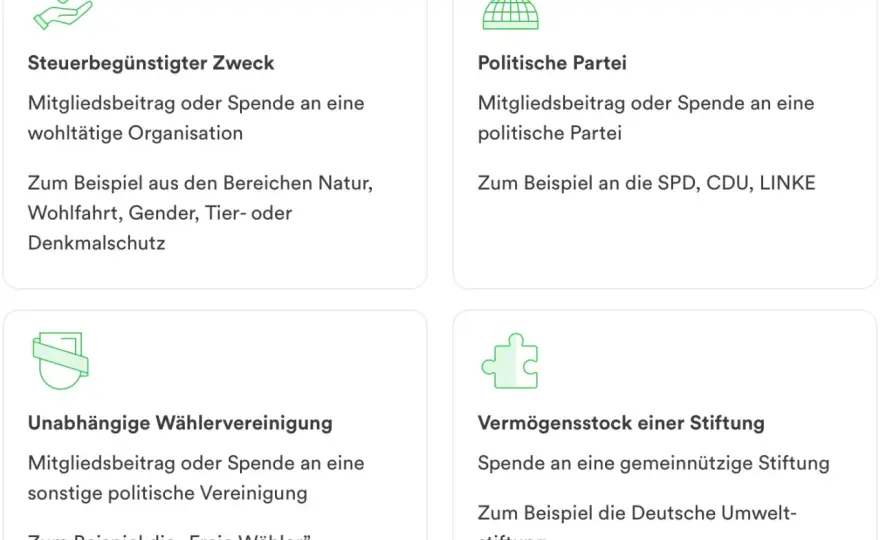 Spenden absetzen - Nachweise, Höchstgrenze und Steuervorteil
