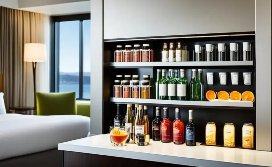 Minibar w hotelu: płatny? Sprawdź, zanim zapłacisz za podniesienie!
