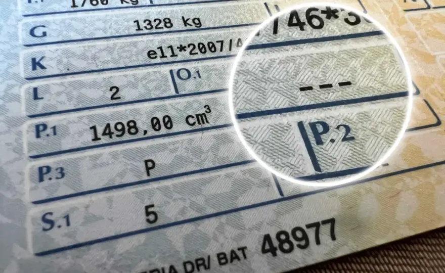 O.1 w dowodzie rejestracyjnym - co oznacza i jak czytać limity?