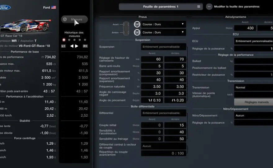 Setup Gran Turismo 7 sur PC - réseau, volant et réglages