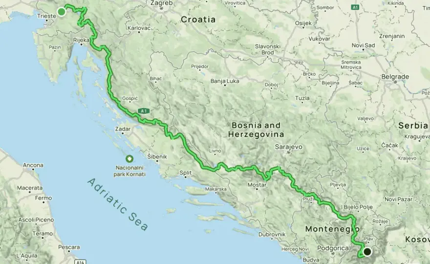 Via Dinarica - Jak wybrać trasę i przygotować się na Bałkany?