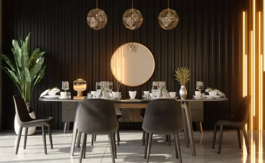 Esszimmer Wandgestaltung - So wird Ihr Raum perfekt!