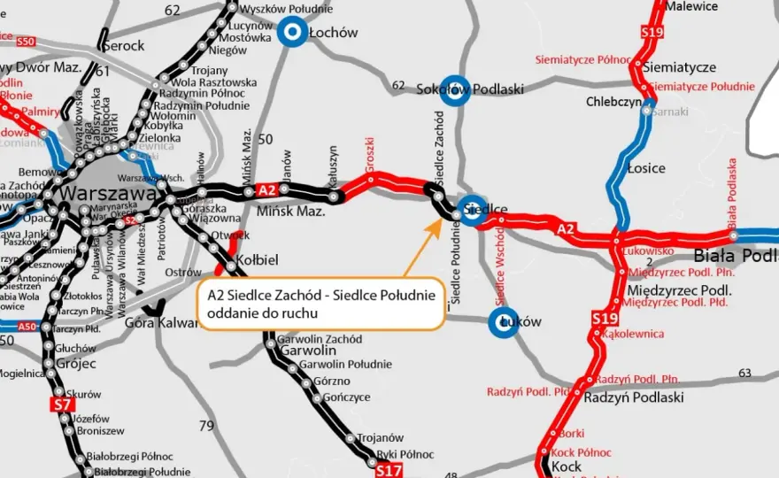 A2 Siedlce-Biała Podlaska - Jakie auto na nową autostradę?