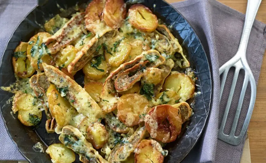 Maultaschen-Pfanne richtig braten - So wird sie knusprig und saftig