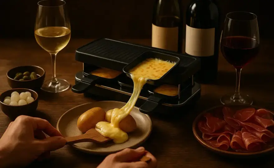Chablis et raclette - Le bon accord vin-fromage?