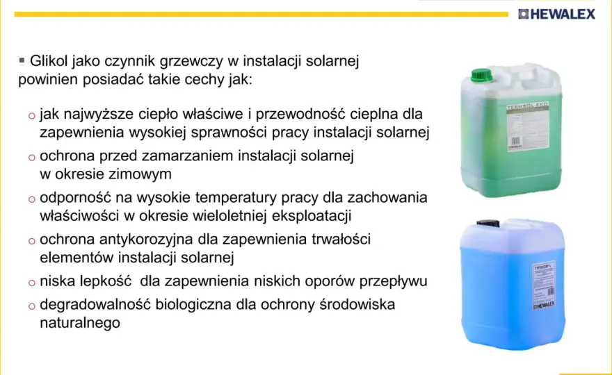 Ile glikolu w instalacji solarnej? Jak obliczyć potrzebną ilość