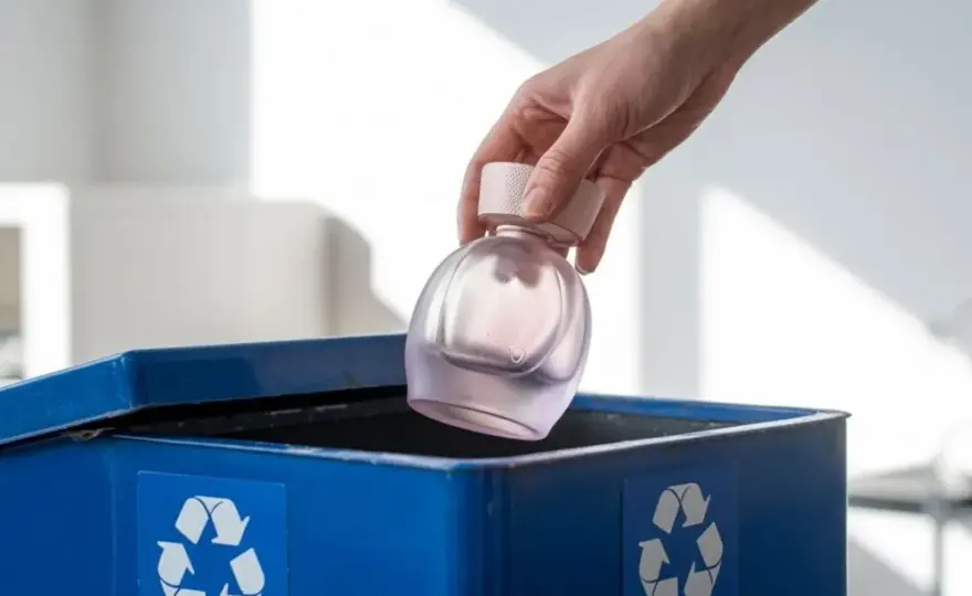 Jak prawidłowo wyrzucić butelkę po perfumach? Segregacja krok po kroku