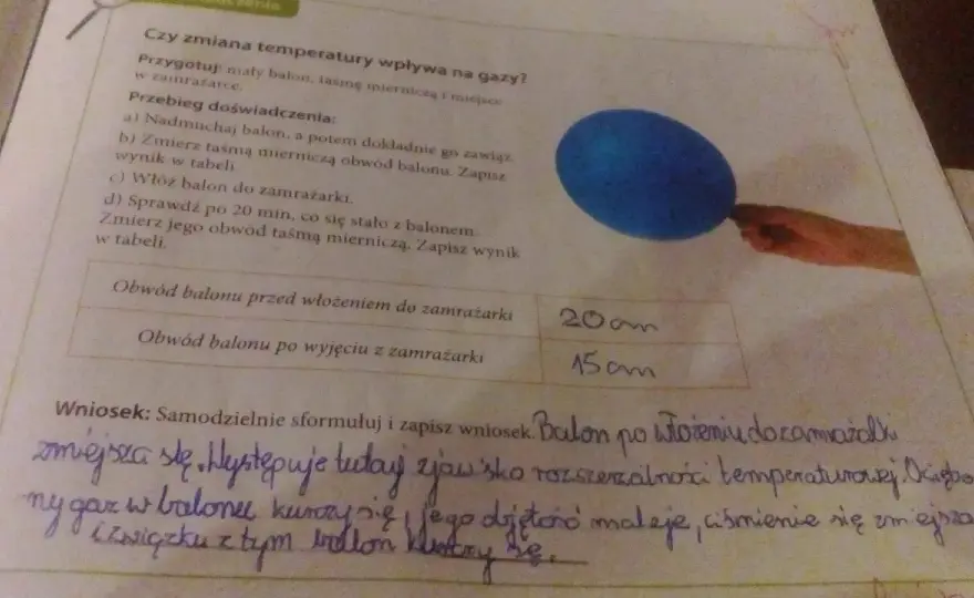 Czy zmiana temperatury wpływa na gazy? Zaskakujące doświadczenie z balonem