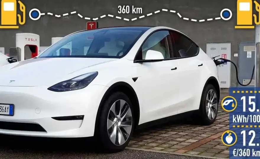Tesla Model Y, quanta autonomia offre davvero?