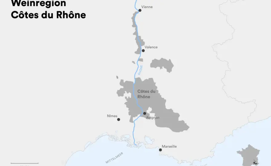 Hermitage Wein - Die Rhône-Appellation verstehen