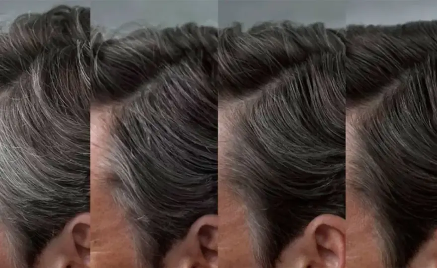 Canas en hombres - cómo cubrirlas sin efecto artificial