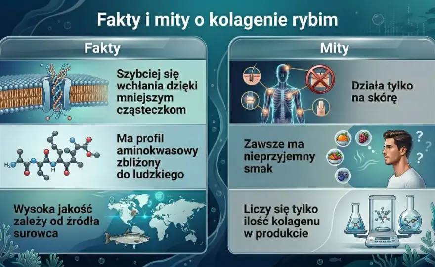 Kolagen hydrolizowany - fakty i mity. Czy warto go brać?