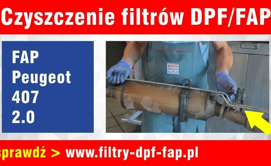 Jak dolać płyn do DPF Peugeot 407 i uniknąć kosztownych napraw