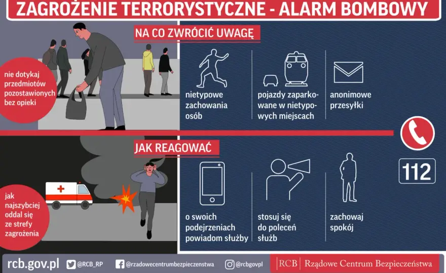 Terroryzm - Jak rozpoznać zagrożenie i jak bezpiecznie reagować?