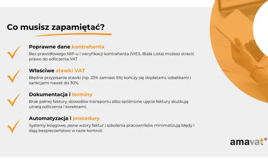 VAT od zakupów - Jak uniknąć błędów i odliczyć go prawidłowo?