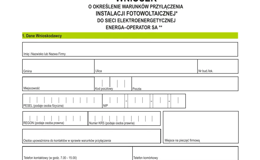 Jakie dokumenty do przyłącza prądu? Lista i porady - bez stresu!