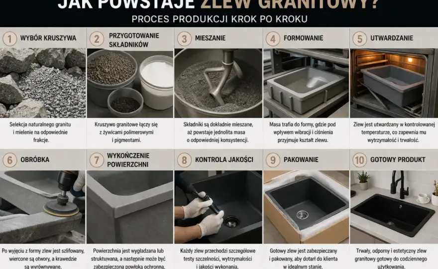 Impregnacja zlewu granitowego - Poradnik krok po kroku
