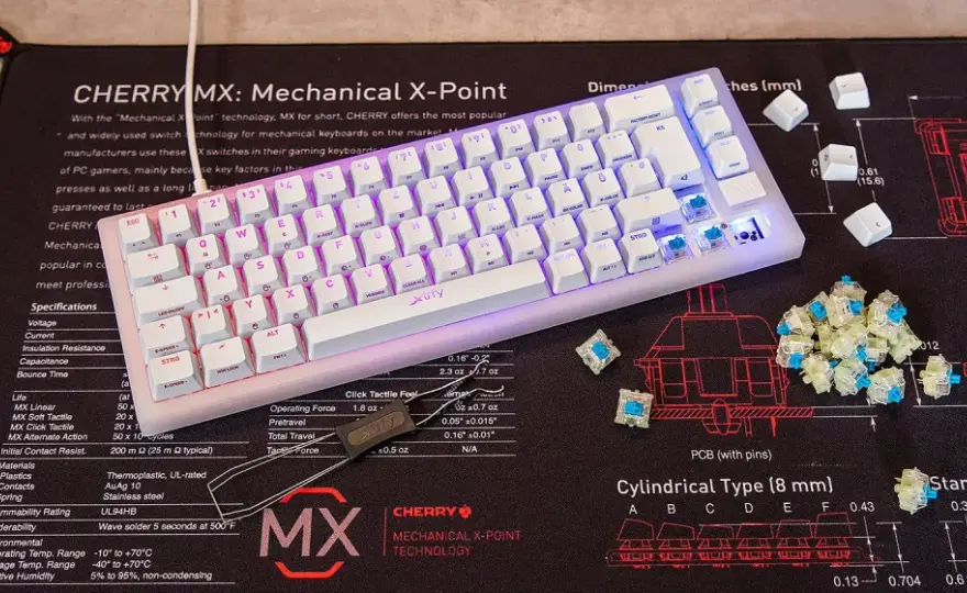 Mechanische Tastatur Switches - Linear, Taktil, Clicky?