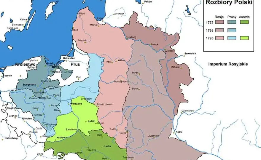 Historia granic Polski: Kiedy Polska zniknęła z mapy?