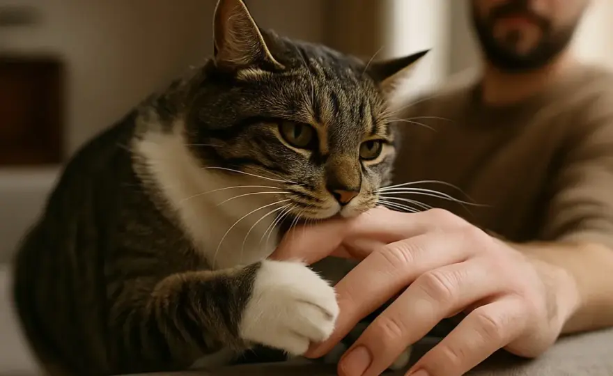 Mi gato me muerde - Descubre por qué y cómo evitarlo