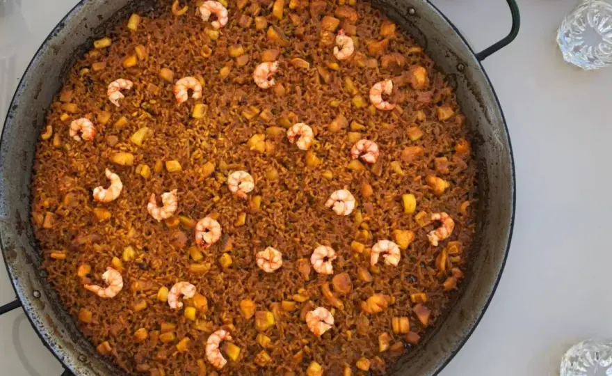 Arroz del senyoret - claves para que quede seco y sabroso