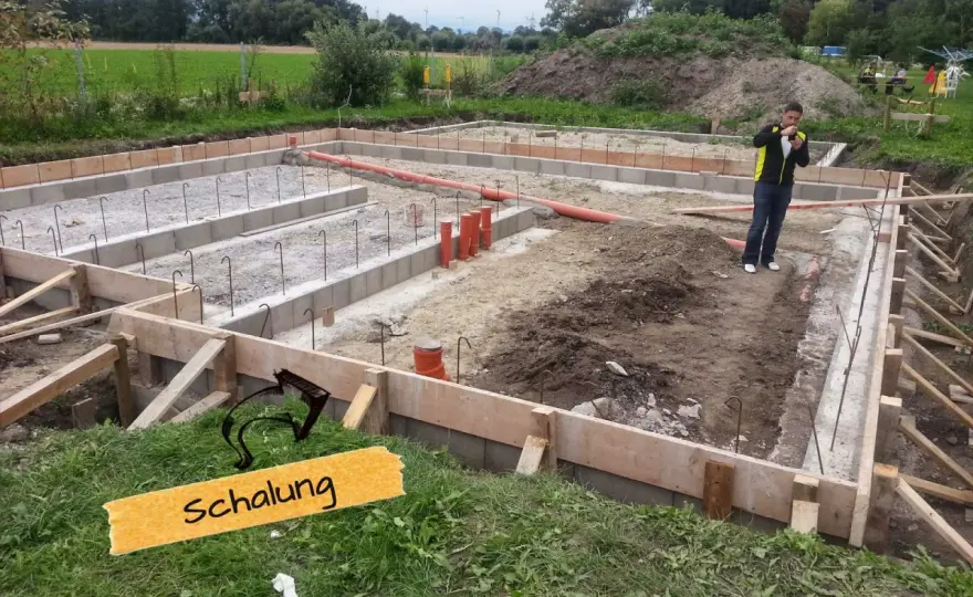 Bodenplatte Schalung - So planst, baust & prüfst du sie richtig