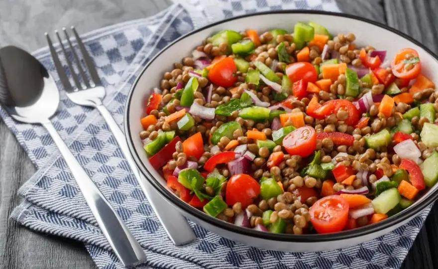 Insalata di lenticchie - La ricetta che non delude mai