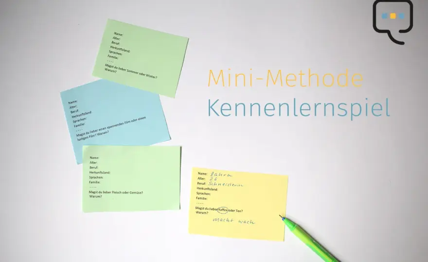 DaZ Kennenlernspiele - So starten Anfänger sicher ins Sprechen
