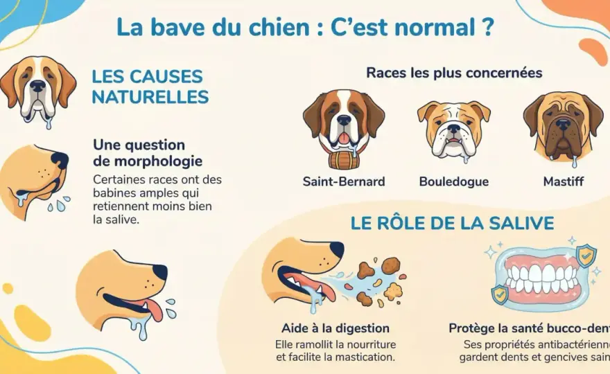 Chien qui bave - Stress ou problème médical? Découvrez la vérité!