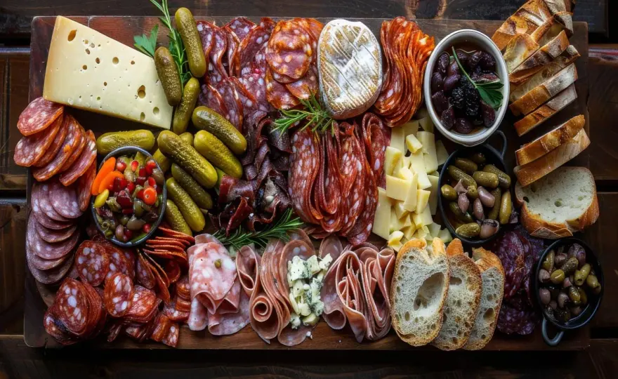 Accompagnements charcuterie - L'équilibre parfait pour votre plateau