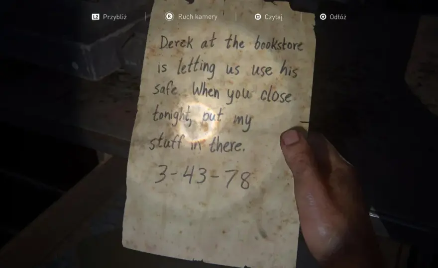 Kod do sejfu w The Last of Us: Gdzie szukać? Kompletny poradnik