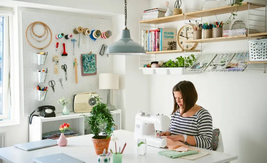 Taller de manualidades en casa con poco presupuesto