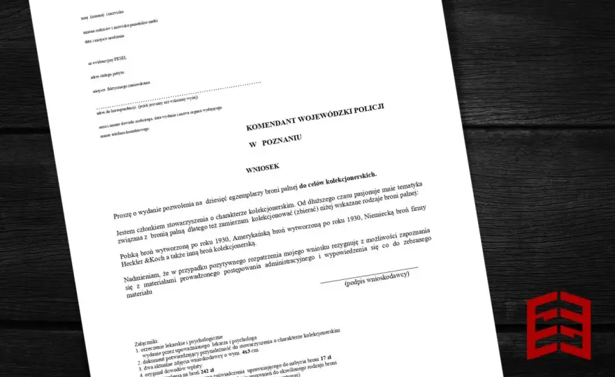 Promesa na broń - Wniosek, koszty, rejestracja. Poradnik!