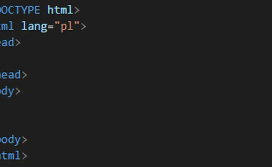 Co to jest doctype HTML i dlaczego jest kluczowy dla stron?