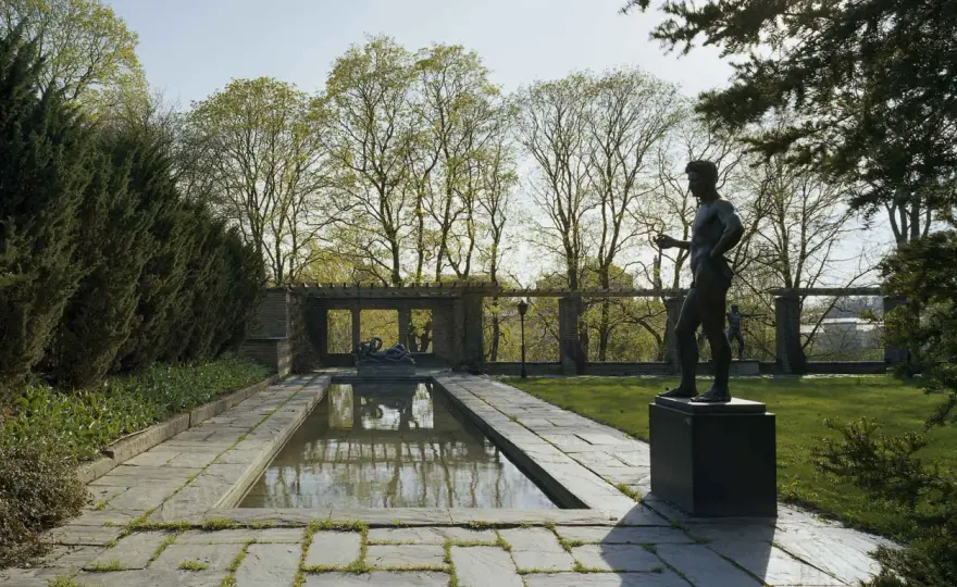 Marabouparken restaurang - lunch, konst och skulpturpark i Sundbyberg