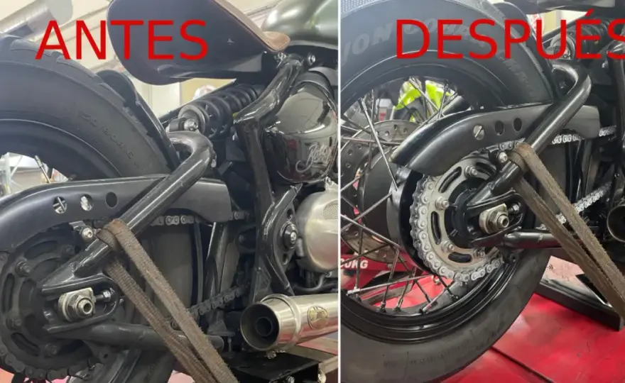 Limpiar cadena de moto - Guía para alargar su vida útil