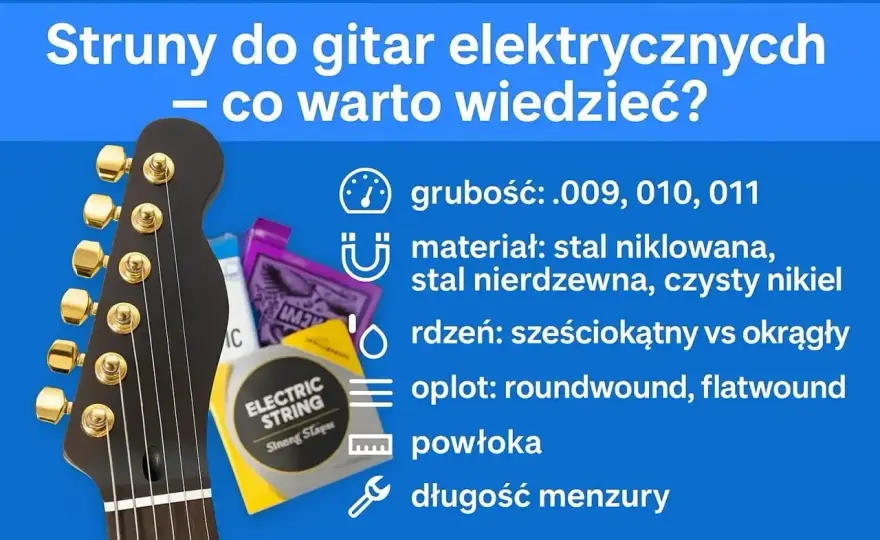 Jakie struny do gitary elektrycznej? Wybierz idealne!