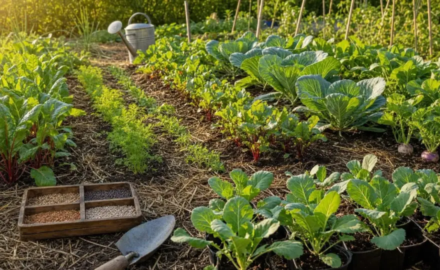 Que planter en juillet au potager pour récolter jusqu’à l’automne ?